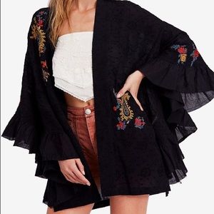 NWT Free People Dottie West Kimono